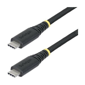 USB-C�P�[�u��/3m/USB 2�D0/Type-C/240W 5A/USB-IF/�u���b�N/�����[�d �f�[�^�]�� �u���b�N S2CEPR3M-USB-CABLE