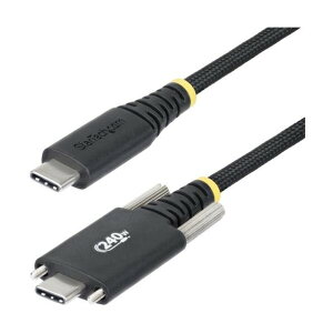 USB-C�P�[�u��/�p�l���}�E���g/3m/USB 2�D0/Type-C/240W 5A PD/USB-IF/�����[�d �u���b�N S2CEPR3M-USBSL-CABLE