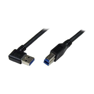 USB 3.0�P�[�u��/1m/L�^�E��Type�]A - Type-B/5Gbps/�I�X-�I�X/�u���b�N/�^�C�vB USB3SAB1MRA 1�{