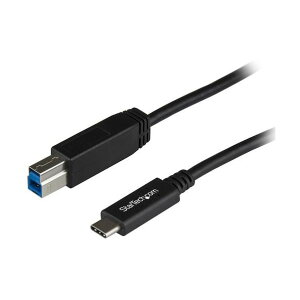 USB-C�P�[�u��/1m/USB 3.2 Gen2/10Gbps/Type-C - Type-B/�I�X�I�X/�^�C�vB USB31CB1M 1�{