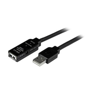 USB 2.0�P�[�u��/USB-A/�����p�P�[�u��/25m/�I�X-���X/�A�N�e�B�u���s�[�^�[�P�[�u�� USB2AAEXT25M 1�{