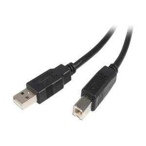 USB 2.0�P�[�u��/1m/Type-A - Type-B/480Mbps/�I�X-�I�X/�u���b�N USB2HAB1M 1�{