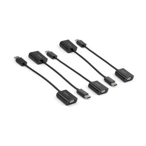 �f�B�X�v���C�A�_�v�^�[/DisplayPort 1.2 - VGA/1080p/�A�N�e�B�u�ϊ�/�u���b�N DP2VGA3X5 5��