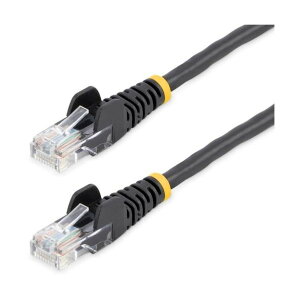 �J�e�S��5e LAN�P�[�u��/30.4m/�u���b�N/RJ45�R�l�N�^�[/�c���܂�h�~�@�\�t/CAT5e 45PATCH100BK 1�{