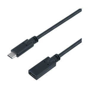 Type-C3�D2�����P�[�u�� 0�D5m/�u���b�N �� USB-EC3005BK