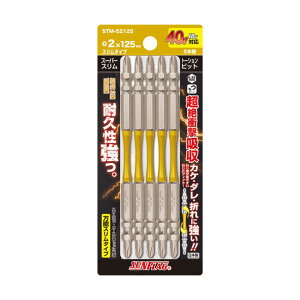 �V�T���쏊 �X�[�p�[�X�����g�[�V�����r�b�g(5�{��) #2×125mm �S�[���h STM-52125 5�{