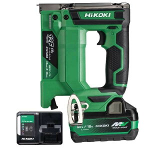HiKOKI(�n�C�R�[�L) 18V �[�d�� �^�b�J �t���Z�b�g (�d�r1�E�[�d��t) �X�e�[�v����12mm N1812DA (XPZ) 1��