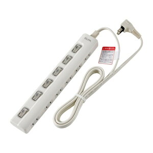 �����d�� �X�C�b�`�t�^�b�v LED�����v ���}�� 6�� 2m �z���C�g WLS-LY62EB(W) 1