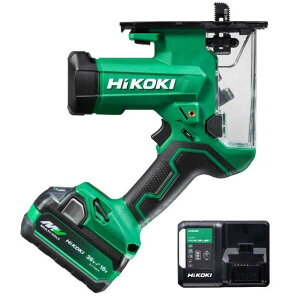HiKOKI(�n�C�R�[�L) CK18DA(XPZ) 18V �[�d�� �{�[�h�J�b�^ �t���Z�b�g(�d�r�E�[�d��t)�y2604HK�z �A�O���b�V�u�O���[�� 1��