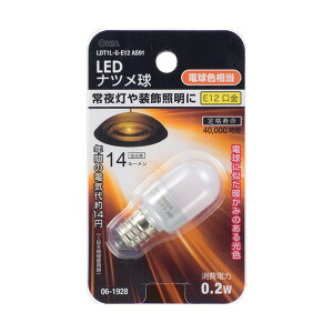 LED�i�c���� E12 �d���F LDT1L-G-E12 AS91