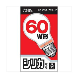 �V���J�d�� E26 60W�` LW100V57W55/1P