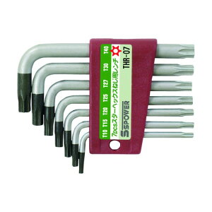 SSPOWER 7pcs�X�^�[�w�b�N�X�l�W�p�����` ���Z�b�g�u���E�� THR-07 1�_