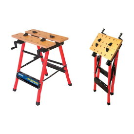 SSPOWER ミニワークベンチ レッド MWB-60 作業台 折りたたみ 1台