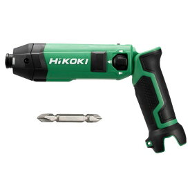 HiKOKI(ハイコーキ) 3.6V 充電式 インパクトドライバー 本体のみ 電池・充電器別売【2604HK】 スローモード搭載 アグレッシブグリーン WH3DA (NN) 1台