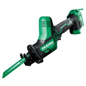 HiKOKI(ハイコーキ) CR18DA (NN) 18V コードレス セーバソー レシプロソー 本体のみ 電池・充電器別売 アグレッシブグリーン 1台【2609RSS】