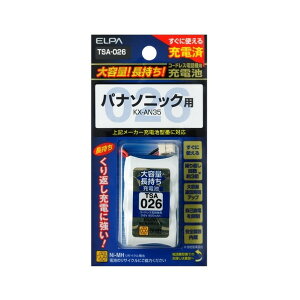 �����d�� ��e�ʒ������[�d�r 3.6V 900mAh TSA-026 1��