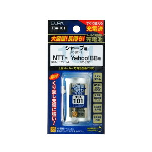�����d�� ��e�ʒ������[�d�r 2.4V 900mAh TSA-101 1��
