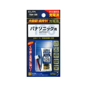 �����d�� ��e�ʒ������[�d�r 2.4V 800mAh TSA-126 1��