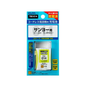 �����d�� �d�b�@�p�[�d�r 3.6V 600mAh TSC-014 1��