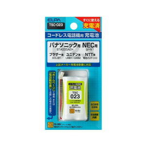 �����d�� �d�b�@�p�[�d�r 2.4V 600mAh TSC-023 1��
