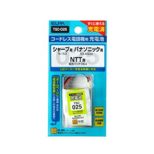 �����d�� �d�b�@�p�[�d�r 3.6V 600mAh TSC-025 1��