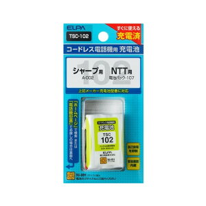 �����d�� �d�b�@�p�[�d�r 3.6V 600mAh TSC-102 1��