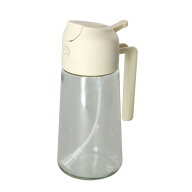 TAKAGI 注ぎもできる2WAYオイルボトル アイボリー450ml 1個