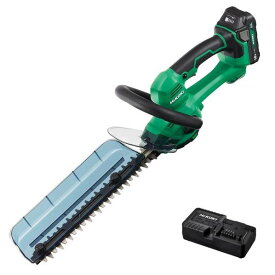 HiKOKI(ハイコーキ) CH1830DA (BG) 18V 充電式 ヘッジトリマー 植木バリカン 電池1個・充電器付【2604HK】 刈込幅300mm アグレッシブグリーン 1台