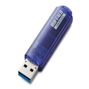 �o�b�t�@���[ USB3.0�Ή� USB�������[ �X�^���_�[�h���f�� 32GB �u���[ RUF3-C32GA-BL 1��