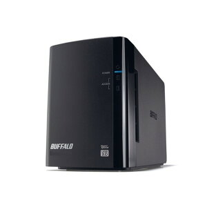 �o�b�t�@���[ �h���C�u�X�e�[�V���� �~���[�����O�@�\���� USB3.0�p �O�t��HDD 2�h���C�u���f�� 2TB HD-WL2TU3/R1J 1��