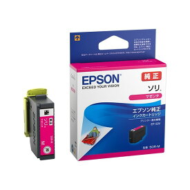エプソン販売 EPSON用 インクカートリッジ マゼンタ SOR-M 1箱