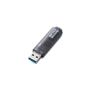 �o�b�t�@���[ USB3.0�Ή� USB�������[ �X�^���_�[�h���f�� 64GB �u���b�N RUF3-C64GA-BK 1��