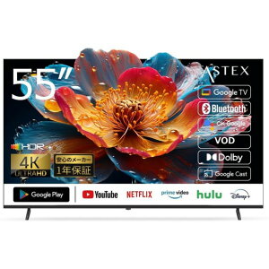 55�C���`4K �`���[�i�[���X GoogleTV 6300094361 1��