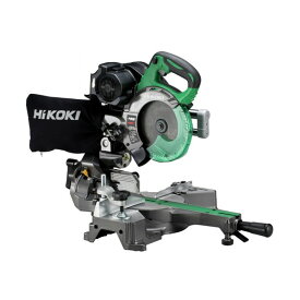 HiKOKI(ハイコーキ) C3606DRB(K)(NN) 36Vコードレス卓上スライド丸のこ 刃径165mm 両傾斜 チップソー黒鯱付き 1台【2512DFD_5】