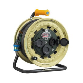 ハタヤ サンタイガーレインボーリール単相100V30mアース・ブレーカー付 30m BX-301K 1点