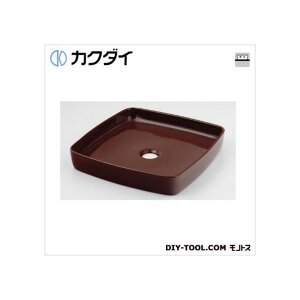 カクダイ 角型手洗器 ショコラ 493-096-BR 1点