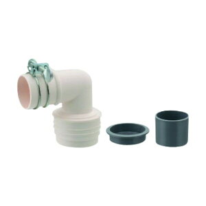 カクダイ 洗濯機排水トラップ用エルボ(VU) 437-221 1点