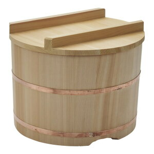 雅漆工芸 のせ蓋おひつ (2升用)33cm DOH05033 1個
