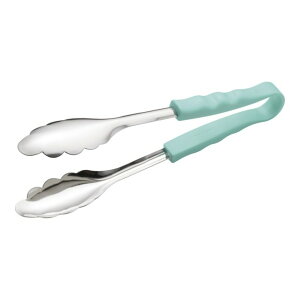 有限会社 大泉合成 18-8抗菌PPハンドル カラー万能トング 小 グリーン BTV3610 1個