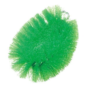 早川工業 抜けにくいPPたわし 小 グリーン 10個