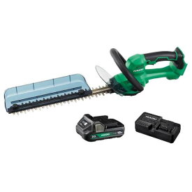 HiKOKI(ハイコーキ) CH1835DA (BG) 18V 充電式 ヘッジトリマー 植木バリカン 電池1個・充電器付き 350mm アグレッシブグリーン 1台