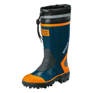 安全長靴 スパイクジョイ#5 ネイビー S 6300070280 1足