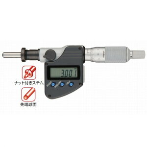 防水デジマチックマイクロメータヘッド+インプットツール(USB)+フットスイッチセット 350-284-30(タイプ 4) 1セット