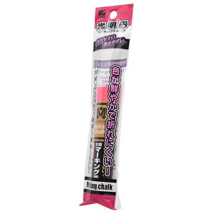 祥碩堂 光明丹マーキングチョーク 40×195×25 蛍光ピンク S30067 1本