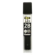イトー 建築用シャープペン替芯2B 黒 BASS-2B12 1