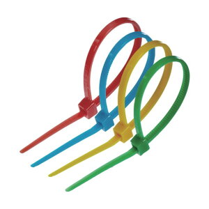 �g���X�R �J���[�P�[�u���^�C ��4.8X250mm�ő匋����68�W���^ �A�\�[�g TRCVR-250-S 100�{