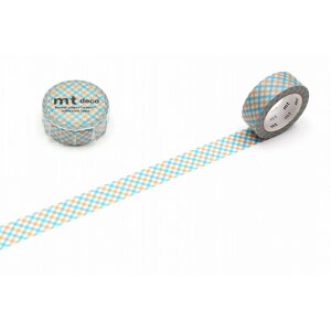 �J����(�J���C) mt 1P �d�Ȃ�M���K���`�F�b�N�E�I�����W 15mm×7m MT01D550 1��