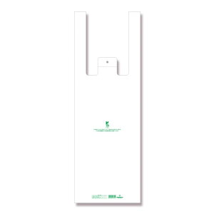 HEIKO レジ袋 バイオハンドハイパー 花束用 M 厚0.022×幅310/全体幅450×高900mm 006923052 50枚