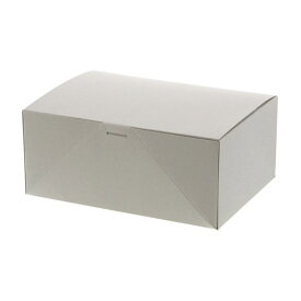 HEIKO ケーキ箱 6〜7個用 ナチュラルグレー 150×210×90mm 004259921 25枚