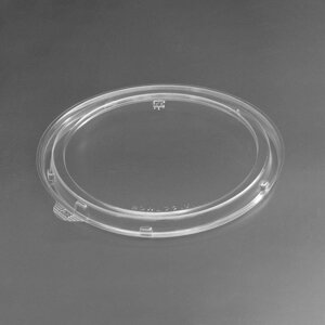 リスパック サラダ容器 バイオ BOWL 内嵌合蓋 M クリア 外寸:162φ×11mm 004450717 50枚